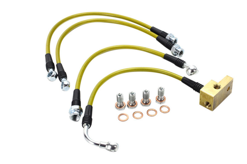 Mazda Miata Brake Line Kit - ISR Performance - Standard Suspension 4 Line Kit - `89-`05